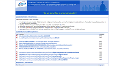 Desktop Screenshot of gcsd.ge